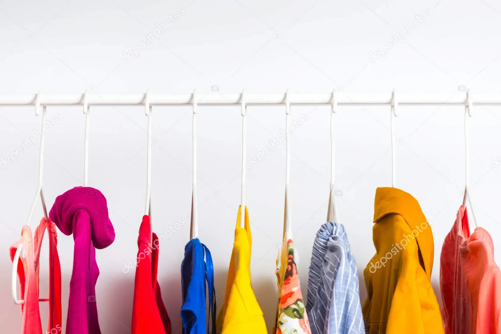 different-clothes-hanger-lifestyle-concept