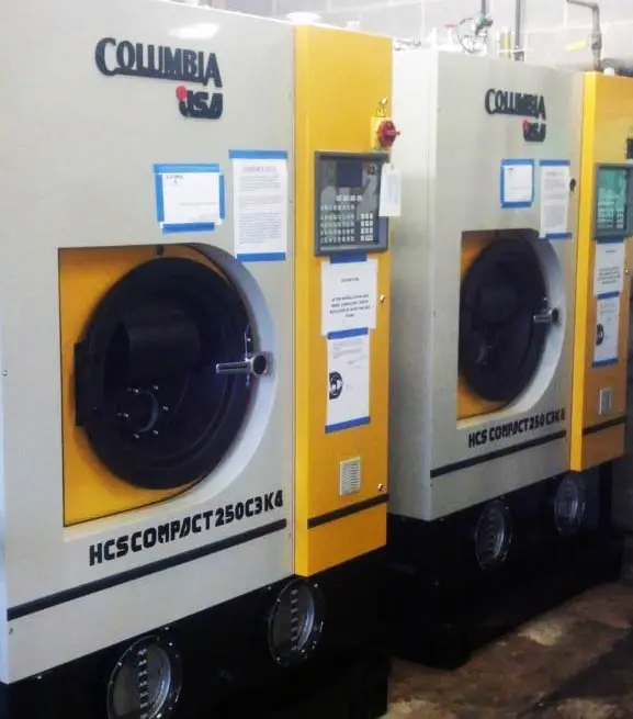 dry cleaning machines